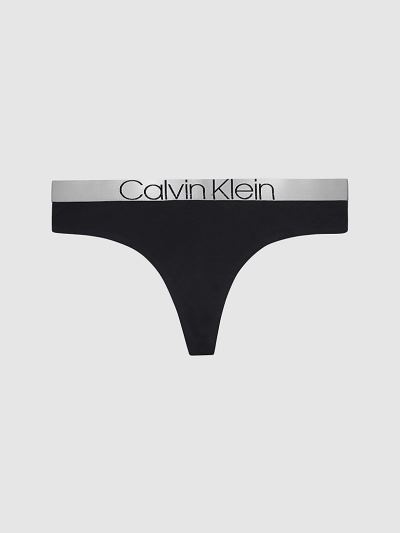 Calvin Klein Underwear HU179803 | Calvin Klein Icon Női Tanga Fekete